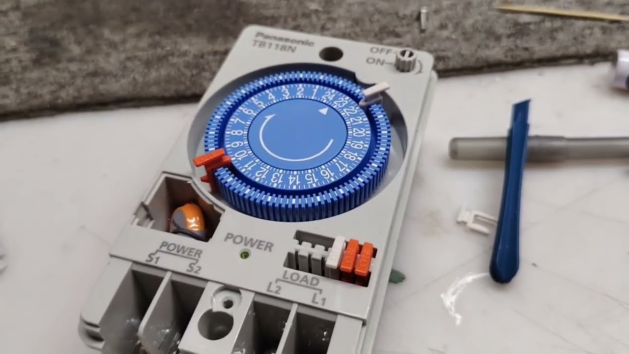 HOW TO INSTALL #PANASONIC TIMER SWITCH. 