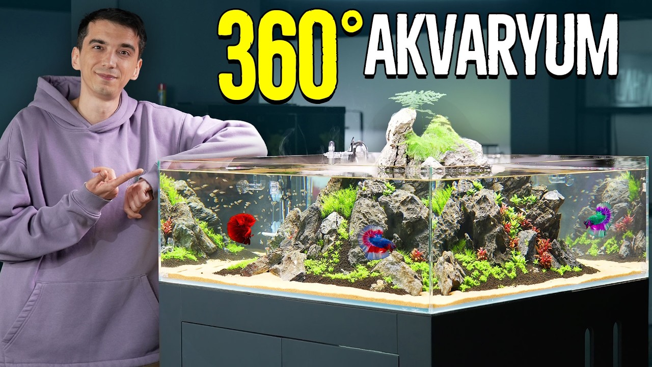 360 Derece Akvaryum Yaptım! (225.000 TL)