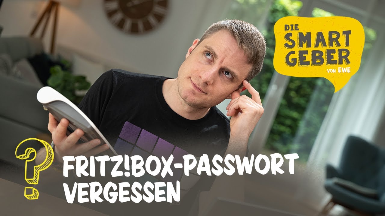 Passwort für die FRITZ!Box vergessen – und jetzt? SMARTGEBER Jan hilft euch!