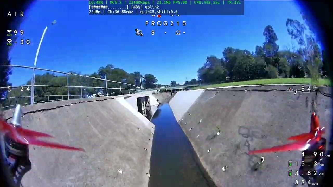 APFPV RC09 80mhz, spherelink dual core, x215 modified
