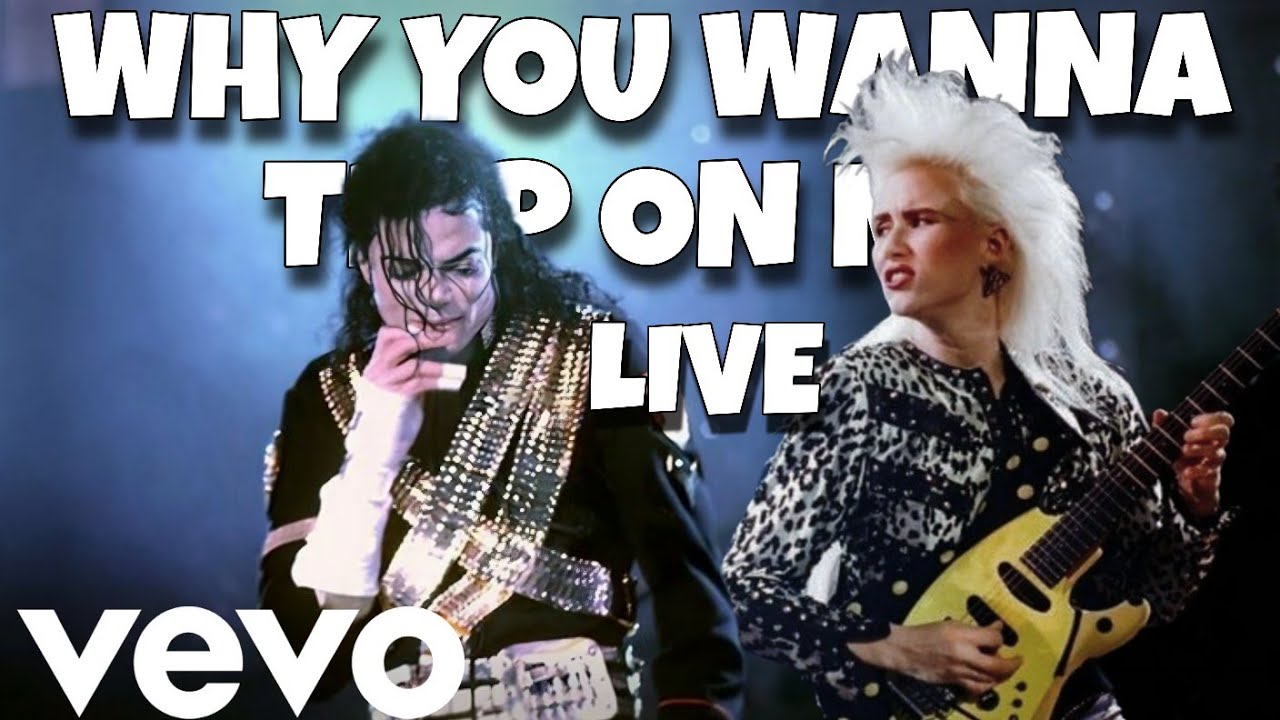 Michael Jackson - Why You Wanna Trip On Me Live Dangerous Tour Fanmade 1992