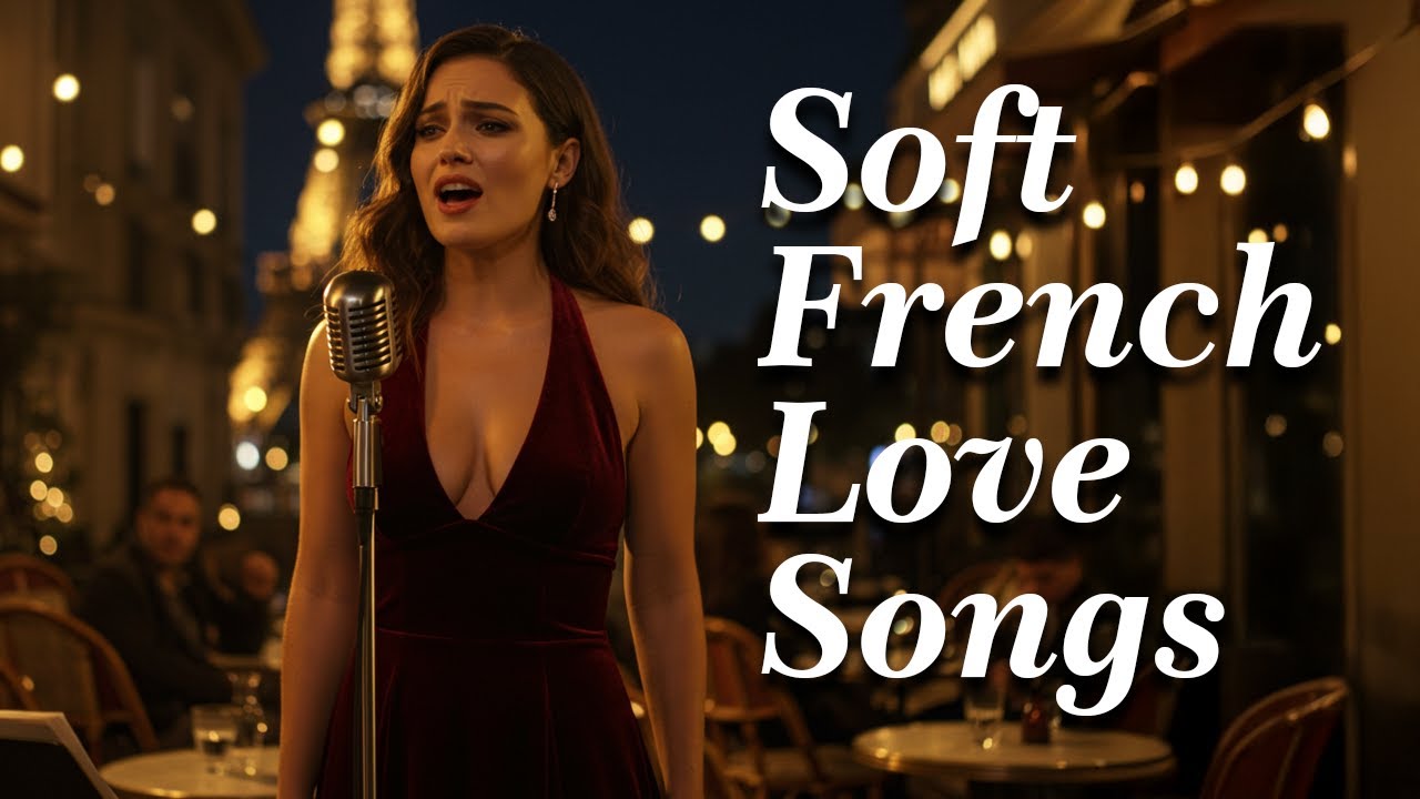 Romance de Minuit 🇫🇷 Soft French Love Songs for a Walk Through Paris