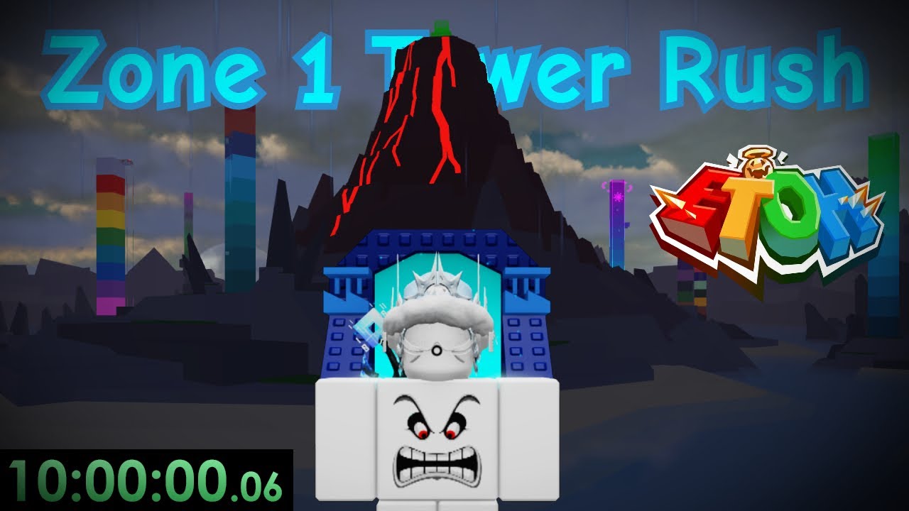 THIS TOWER RUSH BROKE US... | EToH Zone 1 Tower Rush Experience