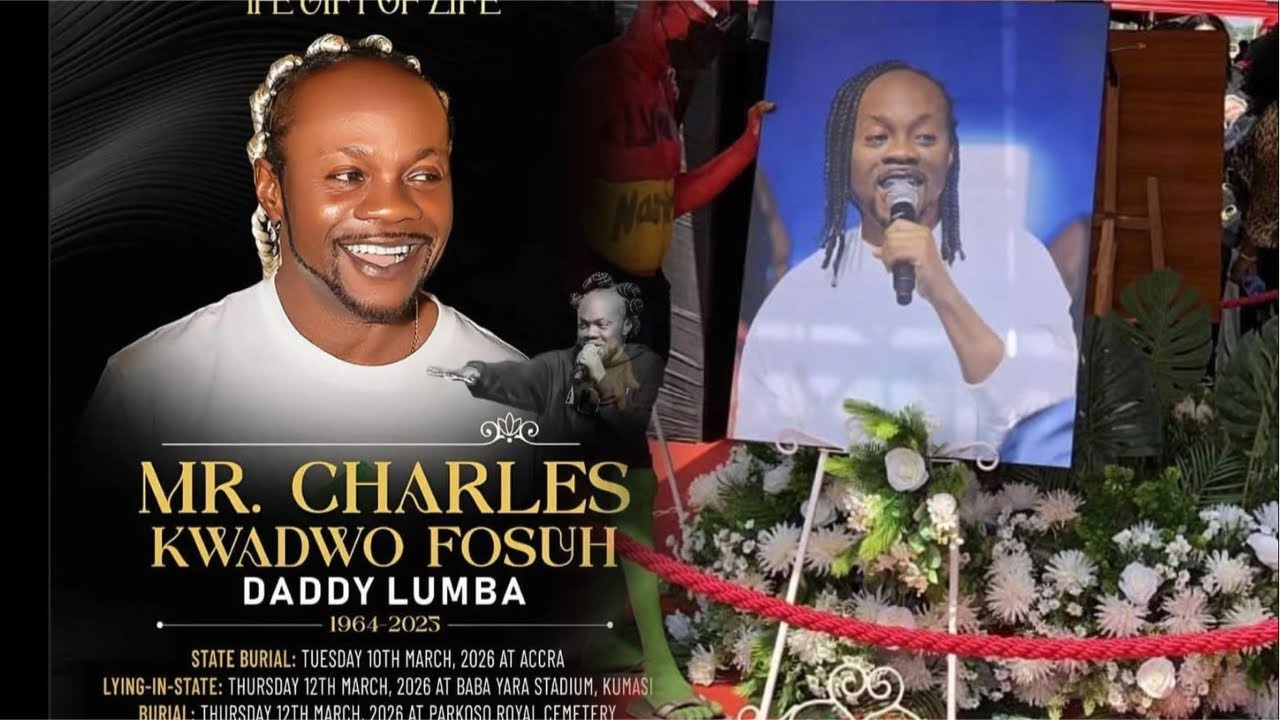 Daddy Lumba’s final funeral live @ Kumasi  