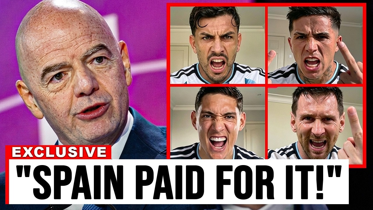 FIFA Faces Massive Backlash As Argentina Players Get Banned After World Cup Final