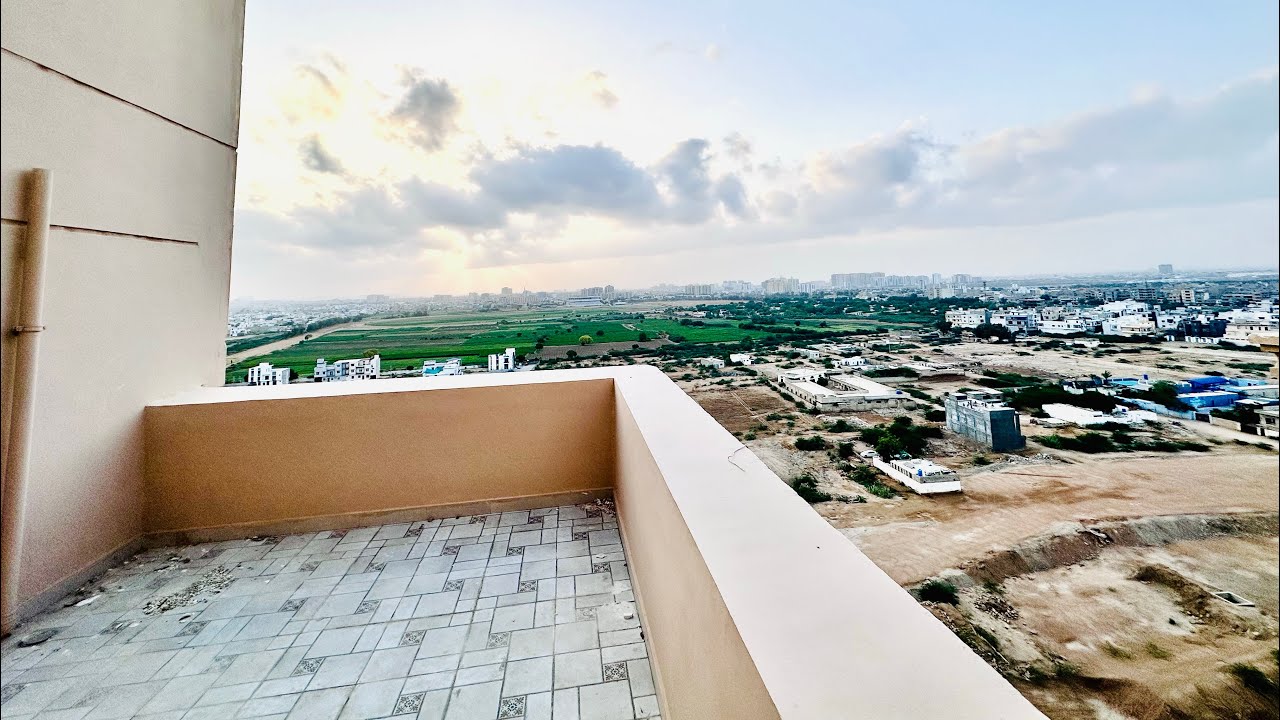 Falaknaz Harmony Karachi 4 Bed Dd 2200 SQFT West Open Corner| SKY VILLA |Work In Progress| Part 01 |