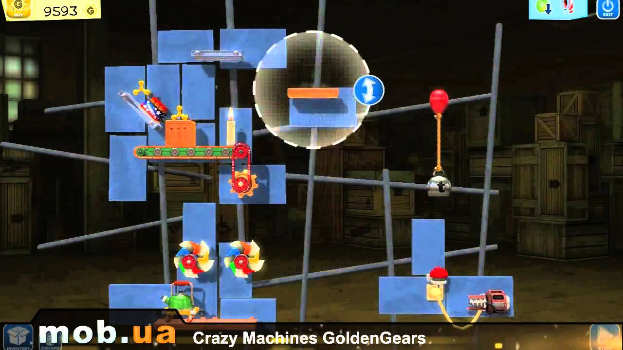 Crazy Machines Golden Gears THD  для Android - mob.ua