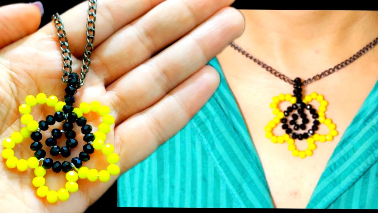 Diy wire wrapped bead pendant - making jewelry at home