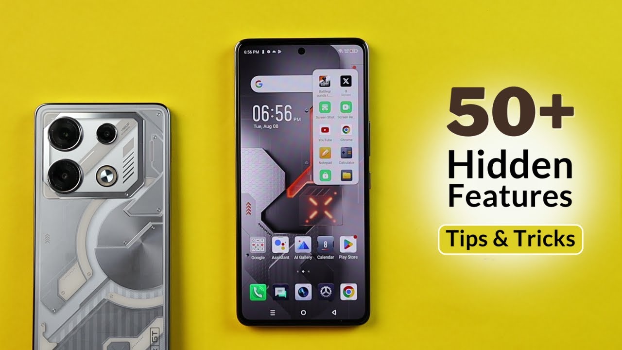 Infinix GT 10 Pro Tips And Tricks | Infinix GT 10 Pro Top 50+ Hidden Features
