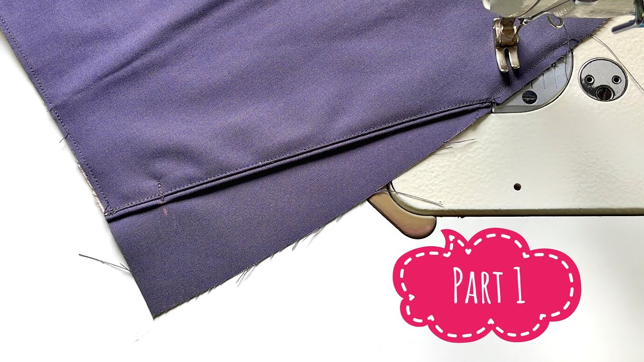 Perfect Pant Stitching Part 1 Clean and Fast / Pant Stitching for Men’s / How to Sew a Trouser