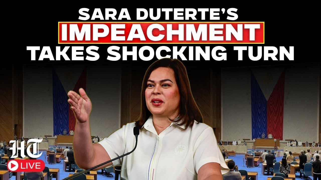 Philippines Senate Live | Sara Duterte Impeachment | Senate Plenary Session Live | Philippines News