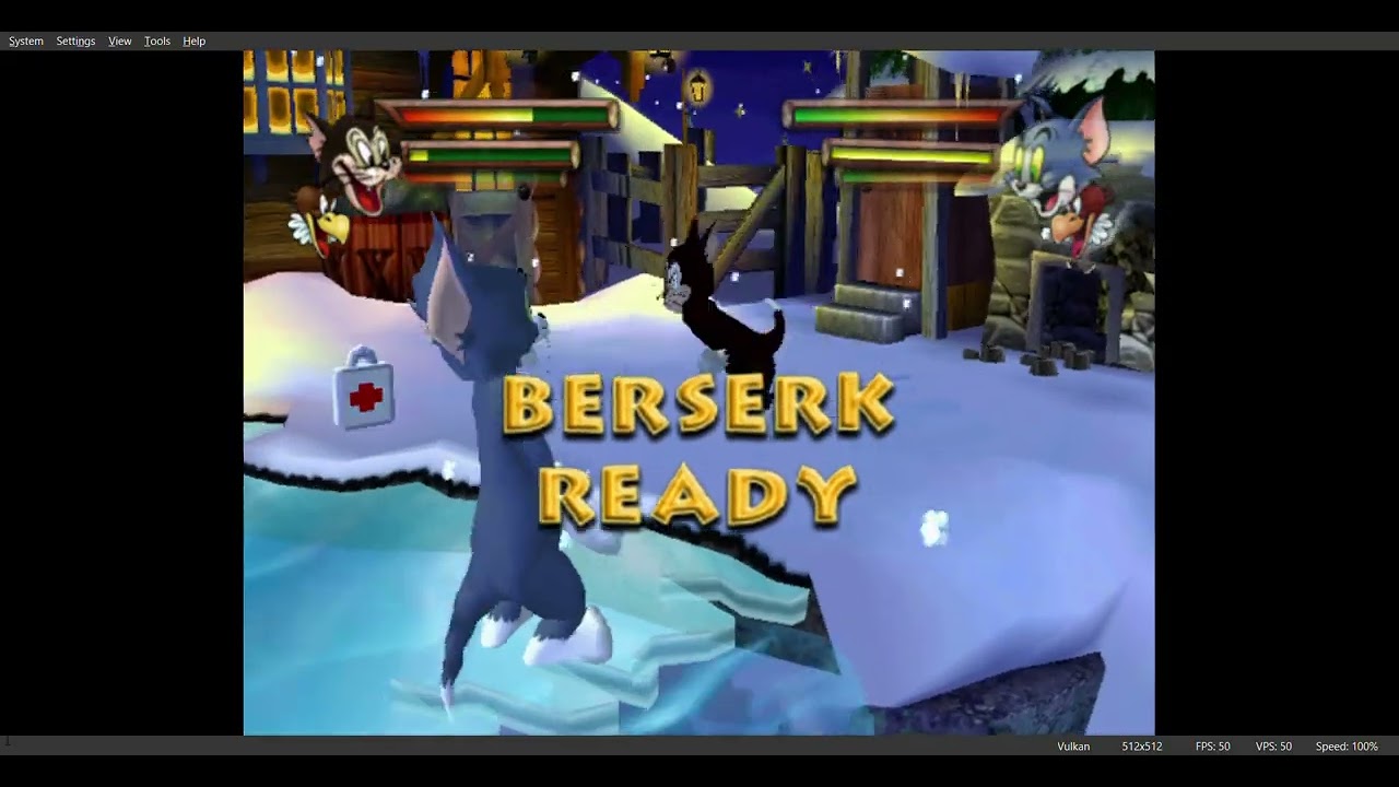 Tom & Jerry's War of the Whisker Butch and Eagle vs Tom and Eagle