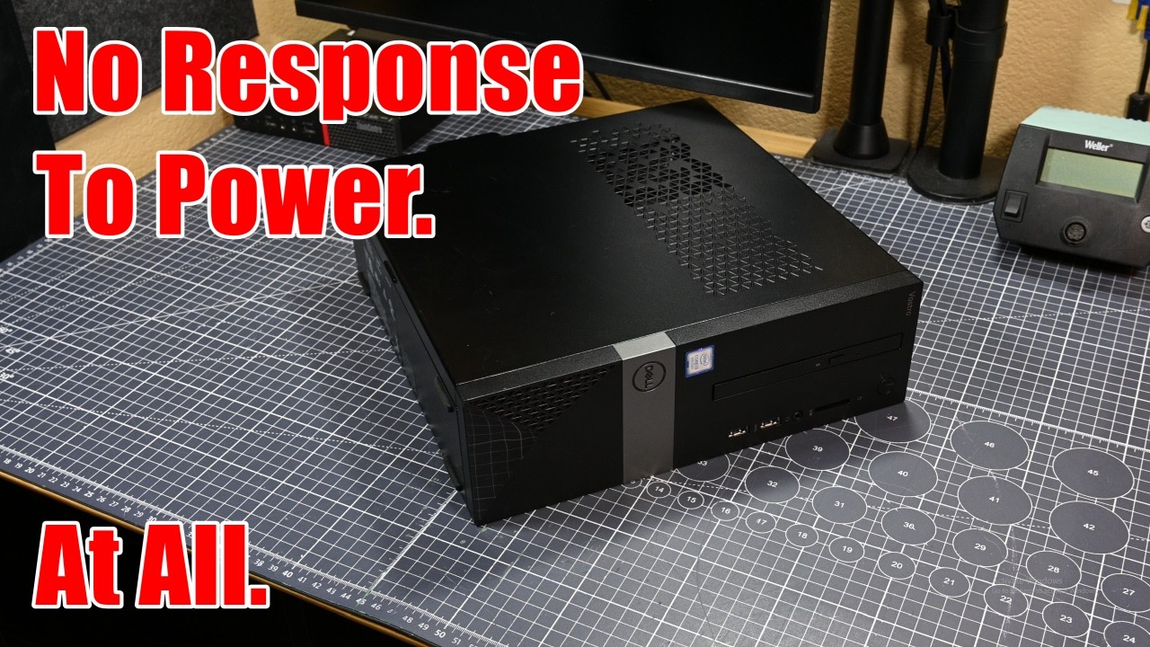 I Bought a Dell Vostro PC that Won't Power On - Let's Fix It!