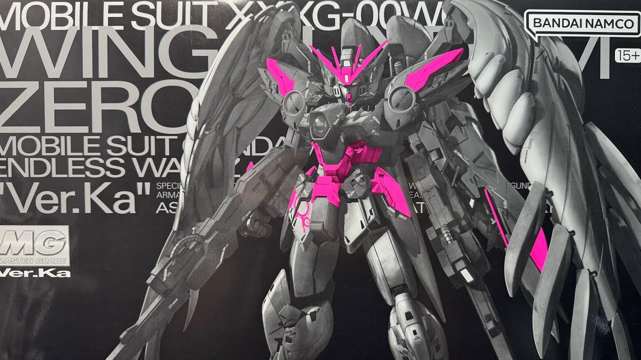 【Ver.Ka初戦でやらかした】MG Wウィングガンダム ゼロ EW Ver.Ka リサーキュレーションカラー/ネオンピンクを登録者400人突破記念で作る