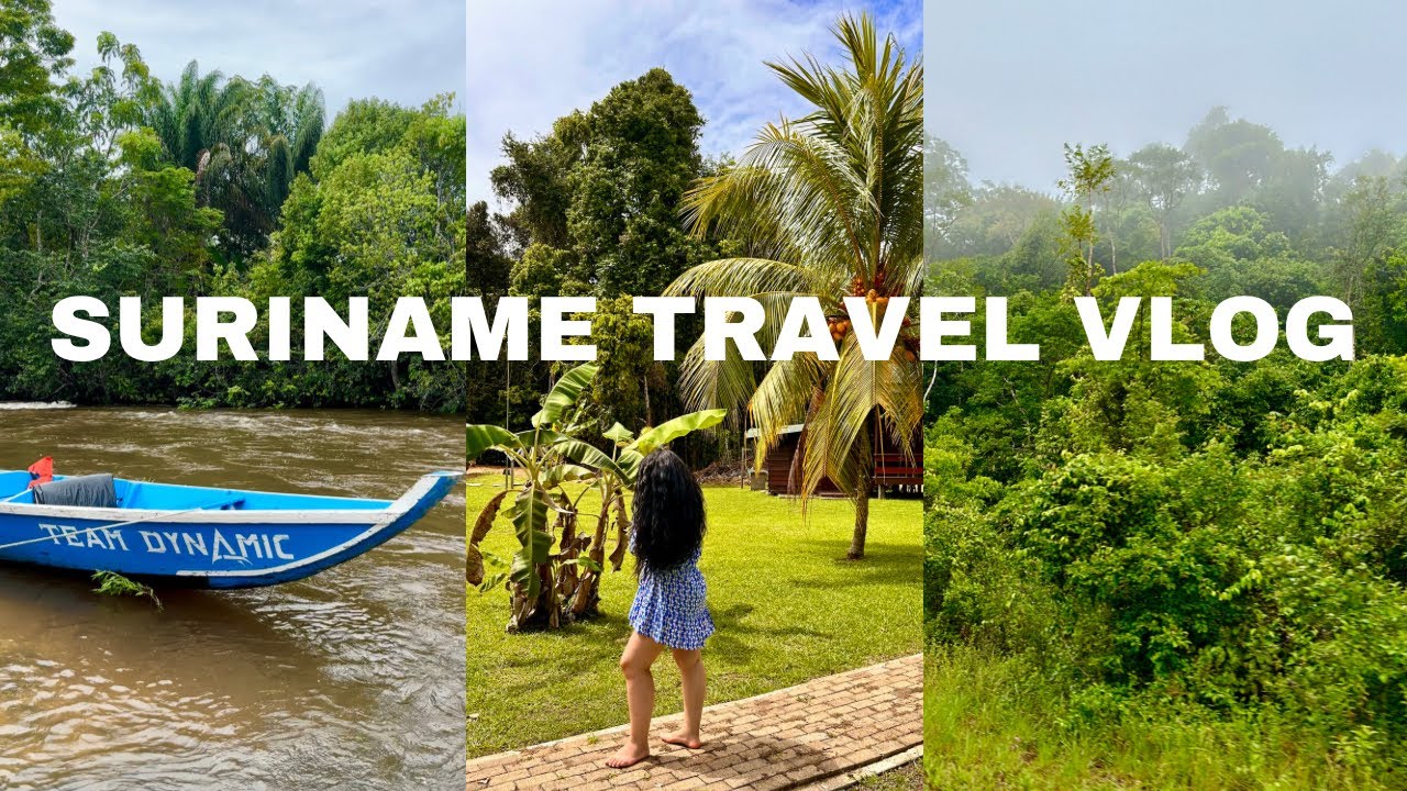 Suriname vlog 2024: Going to Atjoni & Kimboto Hideaway Suriname (it got dangerous)