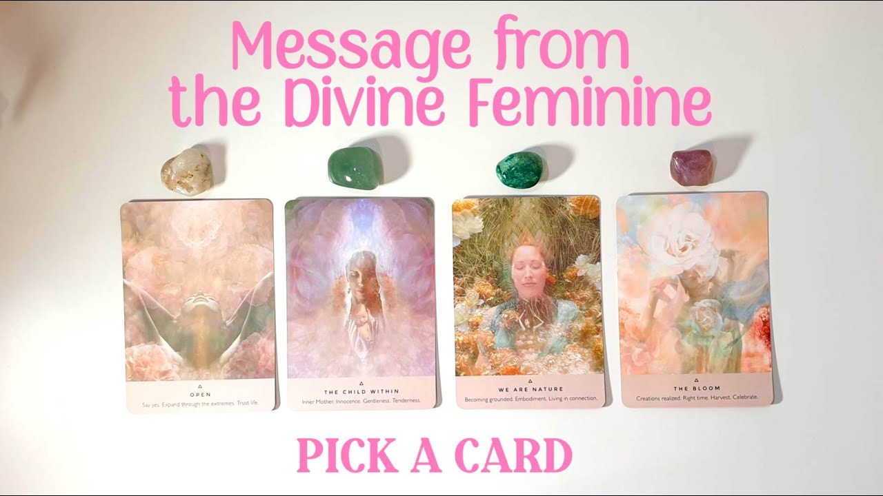 PICK A CARD ❤️ Message from the Divine Feminine🌷