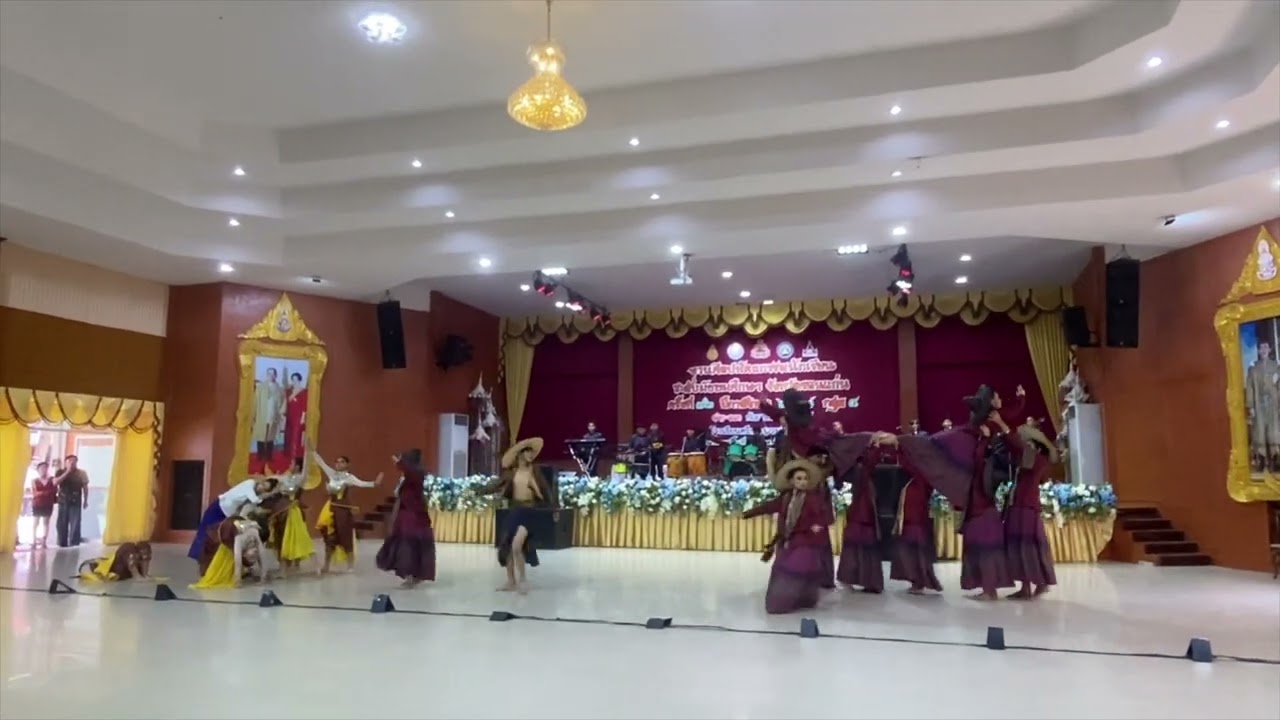 วงดนตรีลูกทุ่งโรงเรียนศรีกระนวนวิทยาคม สาย ก งานศิลปหัตถกรรมนักเรียนครั้งที่72