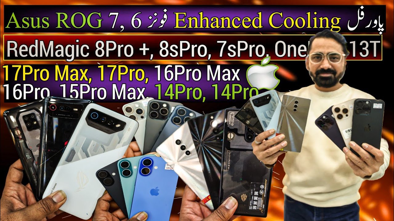 Asus ROG 7 6 RedMagic 8sPro Plus 8sPro 7sPro OnePlus 13T iPhone 17Pro 16Pro Max 14Pro по низкой цене