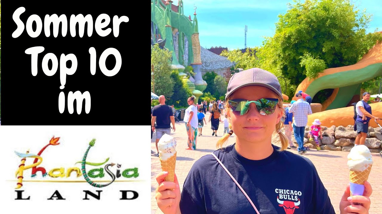 PHANTASIALAND SOMMER TOP 10 / Diese Attraktionen sind im Sommer Pflicht! / Vlog / Adventure Trail