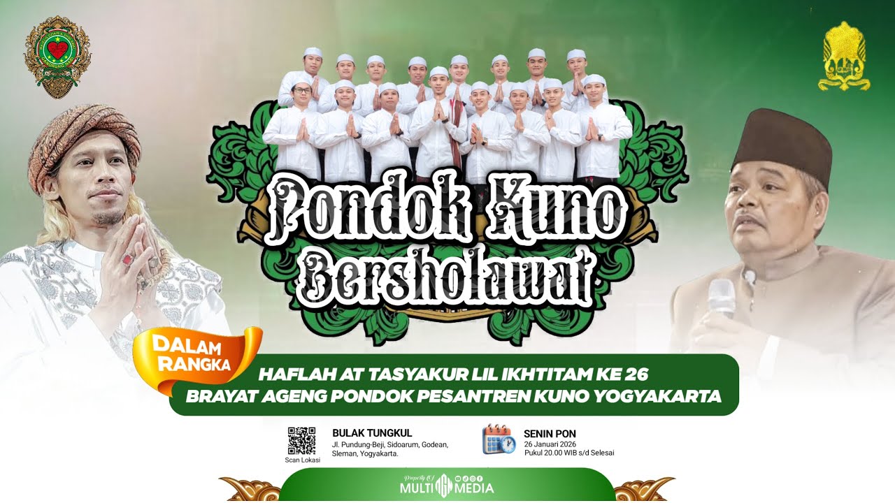 🔴🔵[LIVE] PONDOK KUNO BERSHOLAWAT BERSAMA MAJELIS GANDRUNG NABI