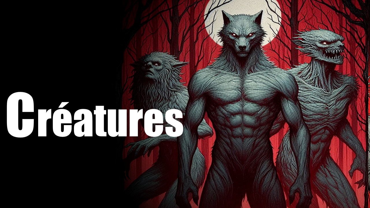 3H DOGMAN et autres créatures, COMPILATION rencontres dogman et autres cryptides