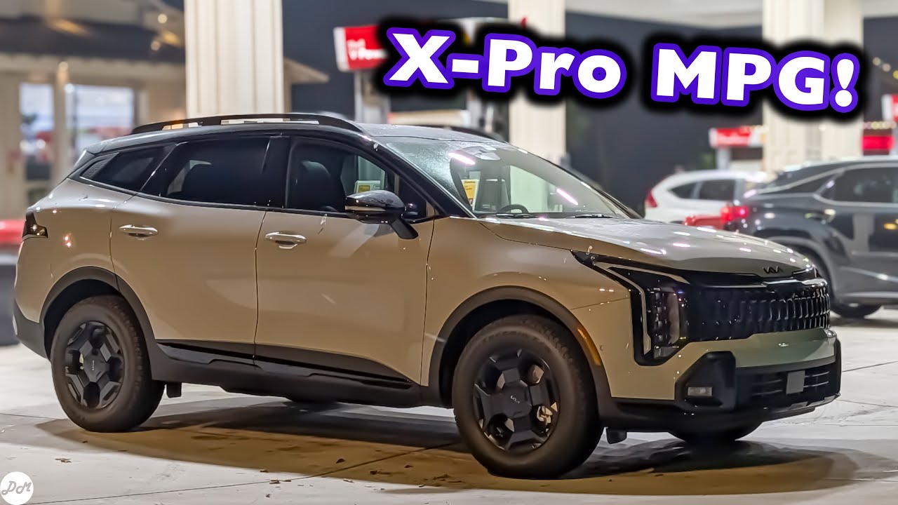 2026 Kia Sportage X-Pro – MPG Test | Real-world Highway Fuel Economy & Range
