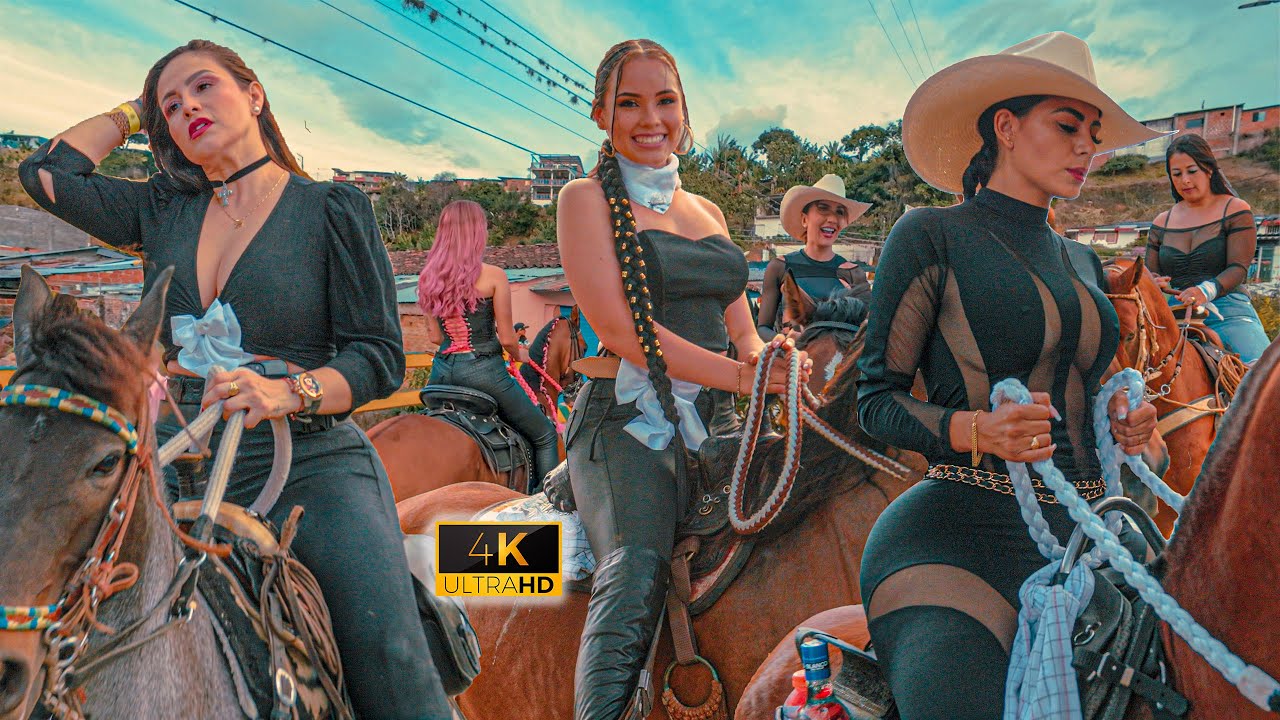 Espectacular CABALGATA de MUJERES en Trujillo - Valle 😍 COLOMBIA 2024