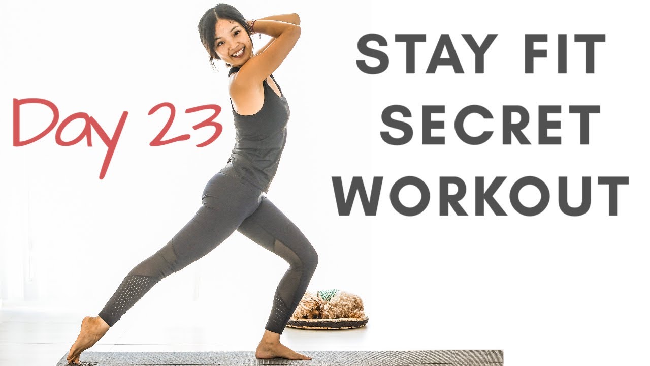 DAY 23: A SECRET WORKOUT To Stay Fit | 30 Days Of Pilates #SELFJourney | Home Workout With Hannah