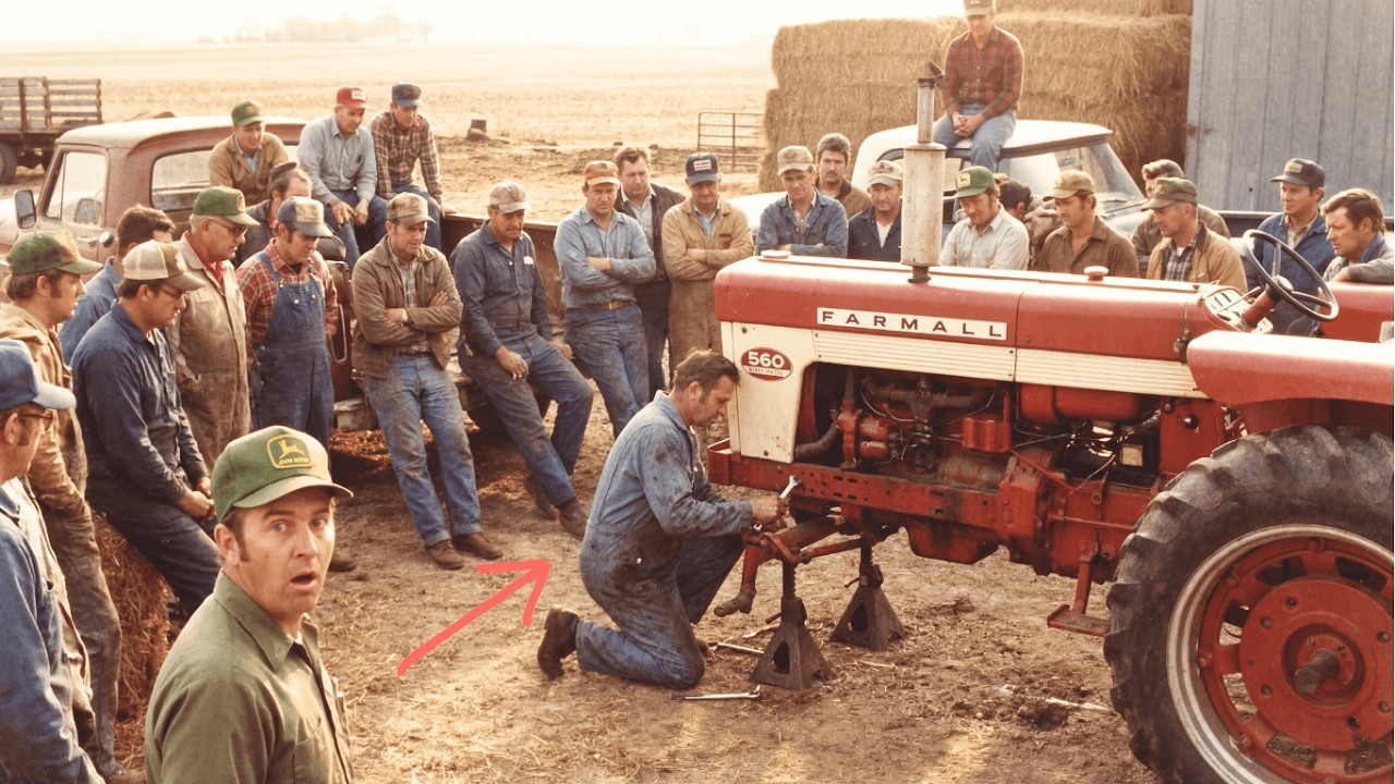 He Fixed the Tractor Every Dealer Said Was Dead — 200 Farmers Came to Watch