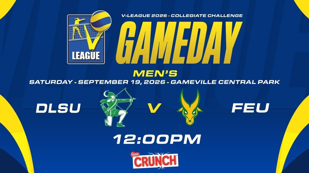 DLSU vs FEU | Preliminaries | 2026 Men's V-League: Metro Manila Division