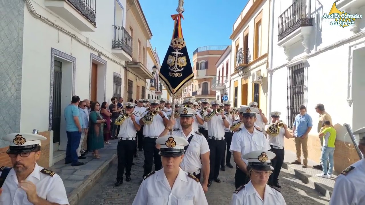 Eucaristía - BCT Rosario de Cádiz en Rociana 2023 (Cruz de Arriba)