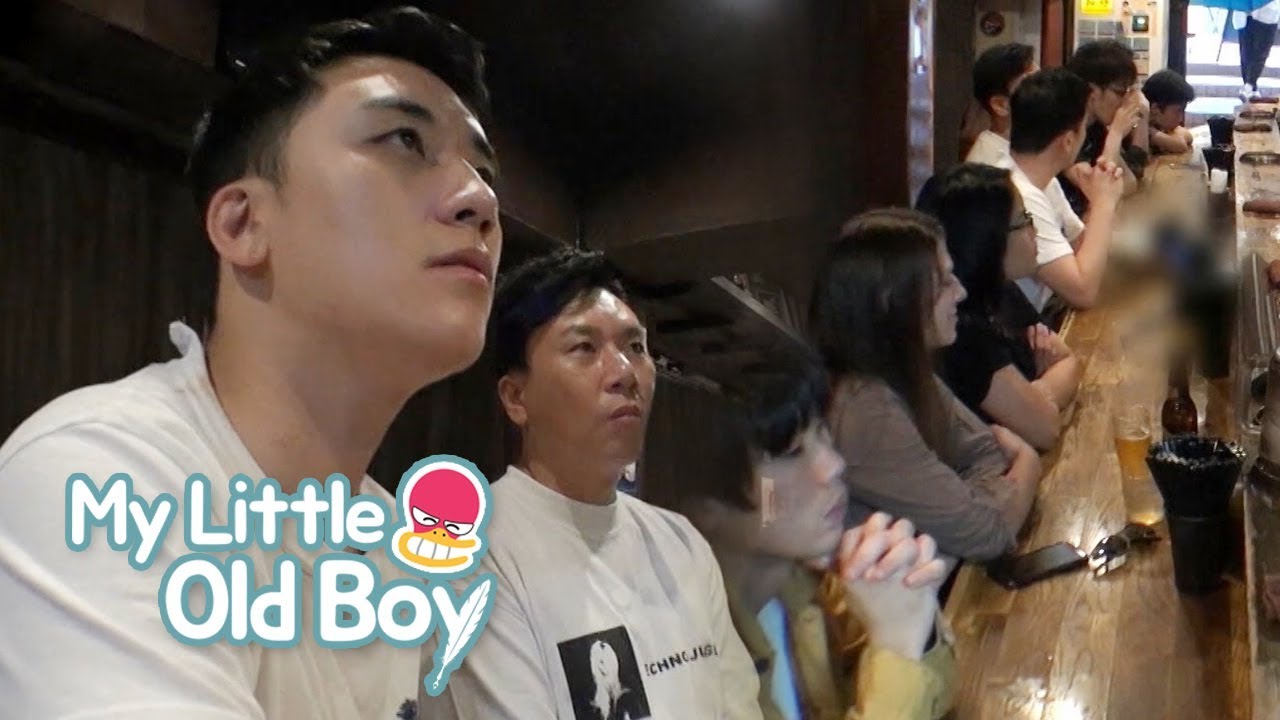 Seung Ri's Market Research in English and Japanese! [My Little Old Boy Ep 94]