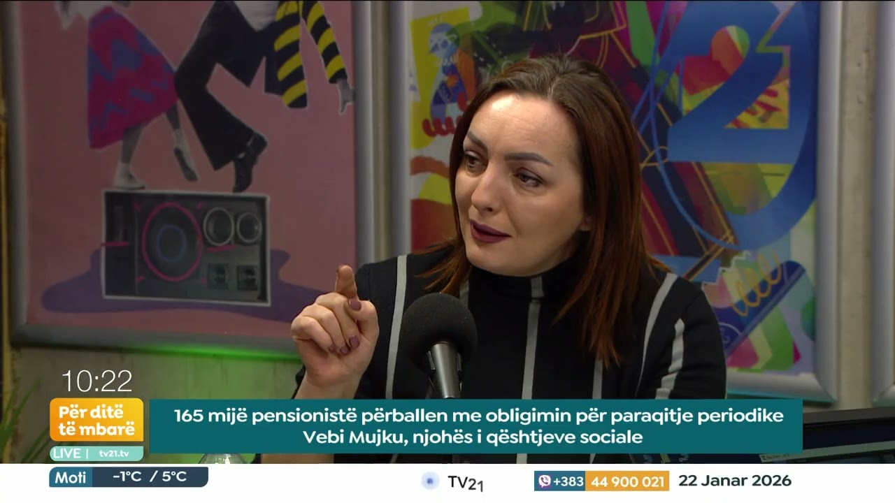 165 mijë pensionistë përballen me obligimin për paraqitje periodike  22.01.2026