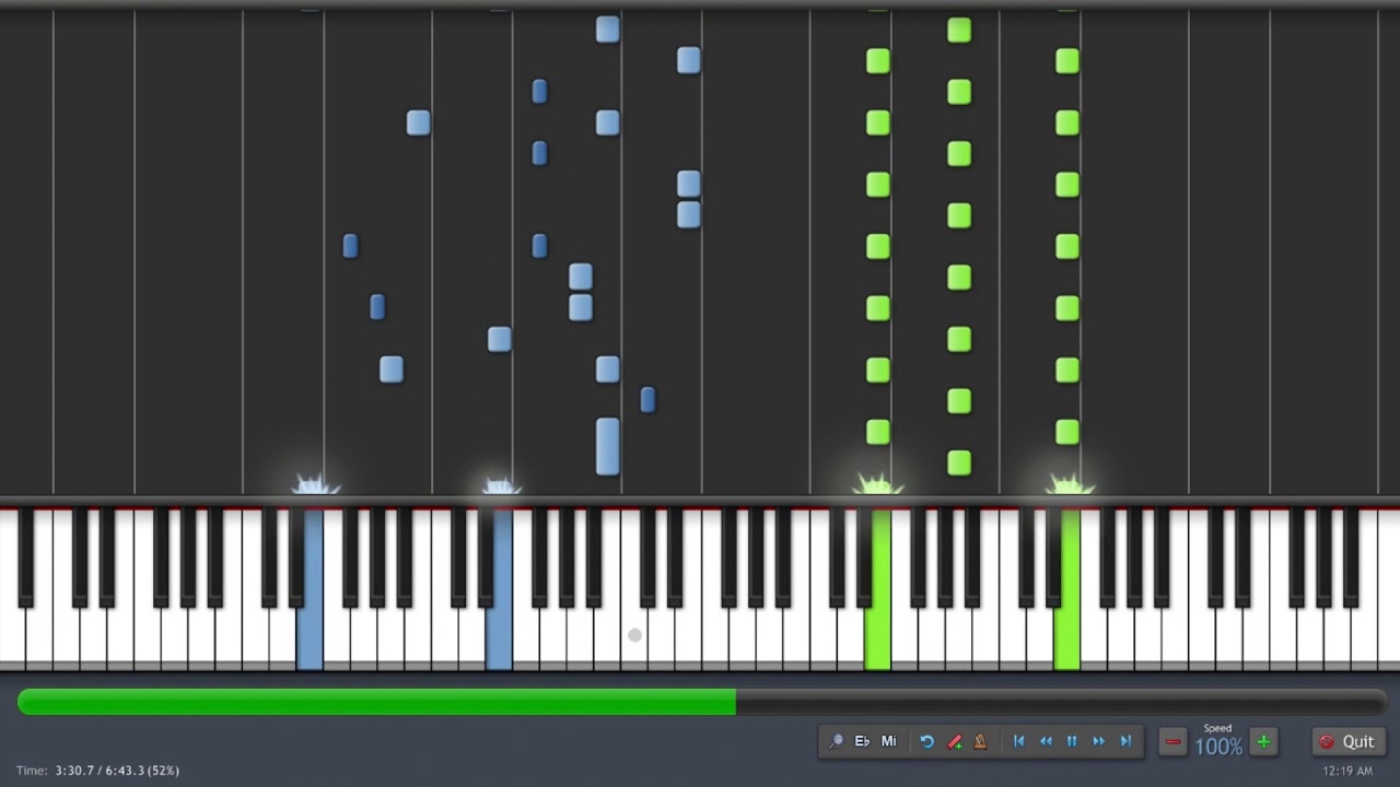 Owari no Sekai Kara [終わりの世界から] - Piano Synthesia + Sheet