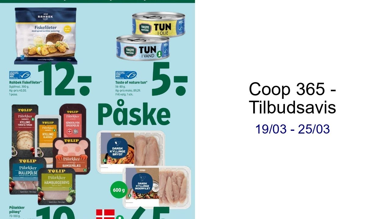 Coop 365 - Tilbudsavis 19/03 - 25/03