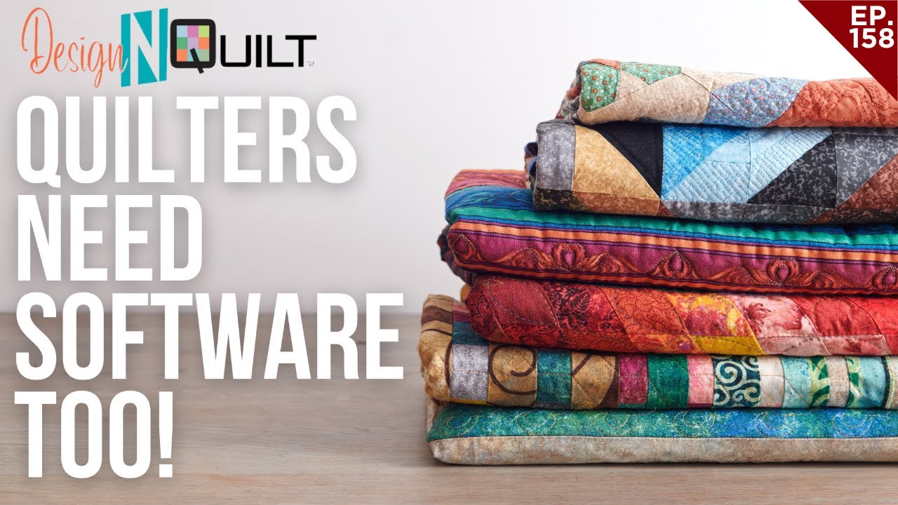 QUILTERS NEED SOFTWARE TOO!! Design N Quilt Live Demo!🧵❤✨
