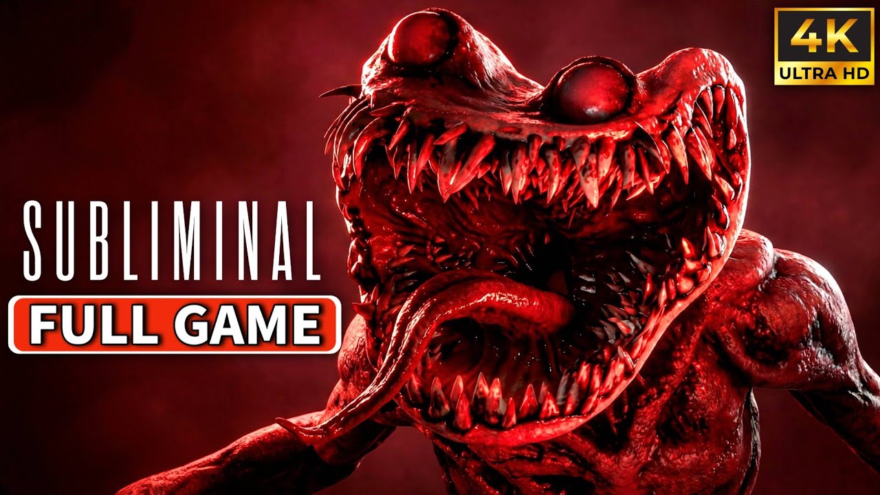 SUBLIMINAL Gameplay Walkthrough FULL GAME - No Commentary [4K 60FPS]