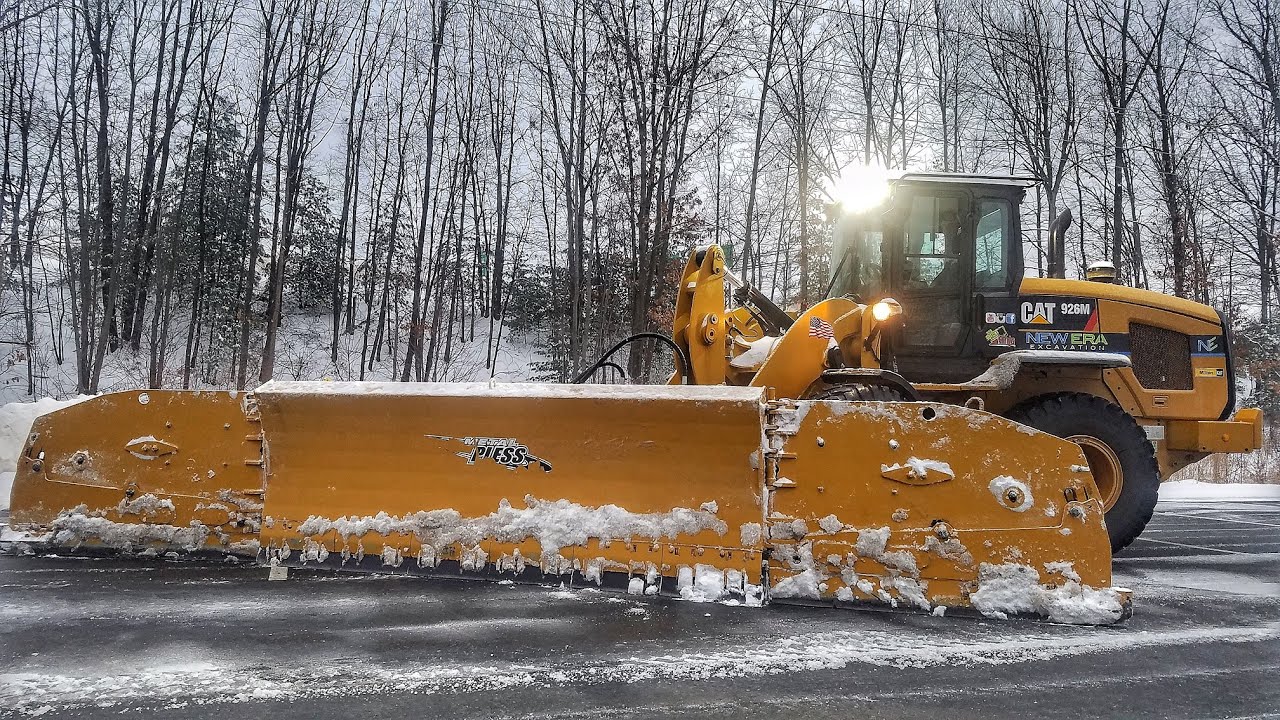 How To: Plowing in a Wheel Loader