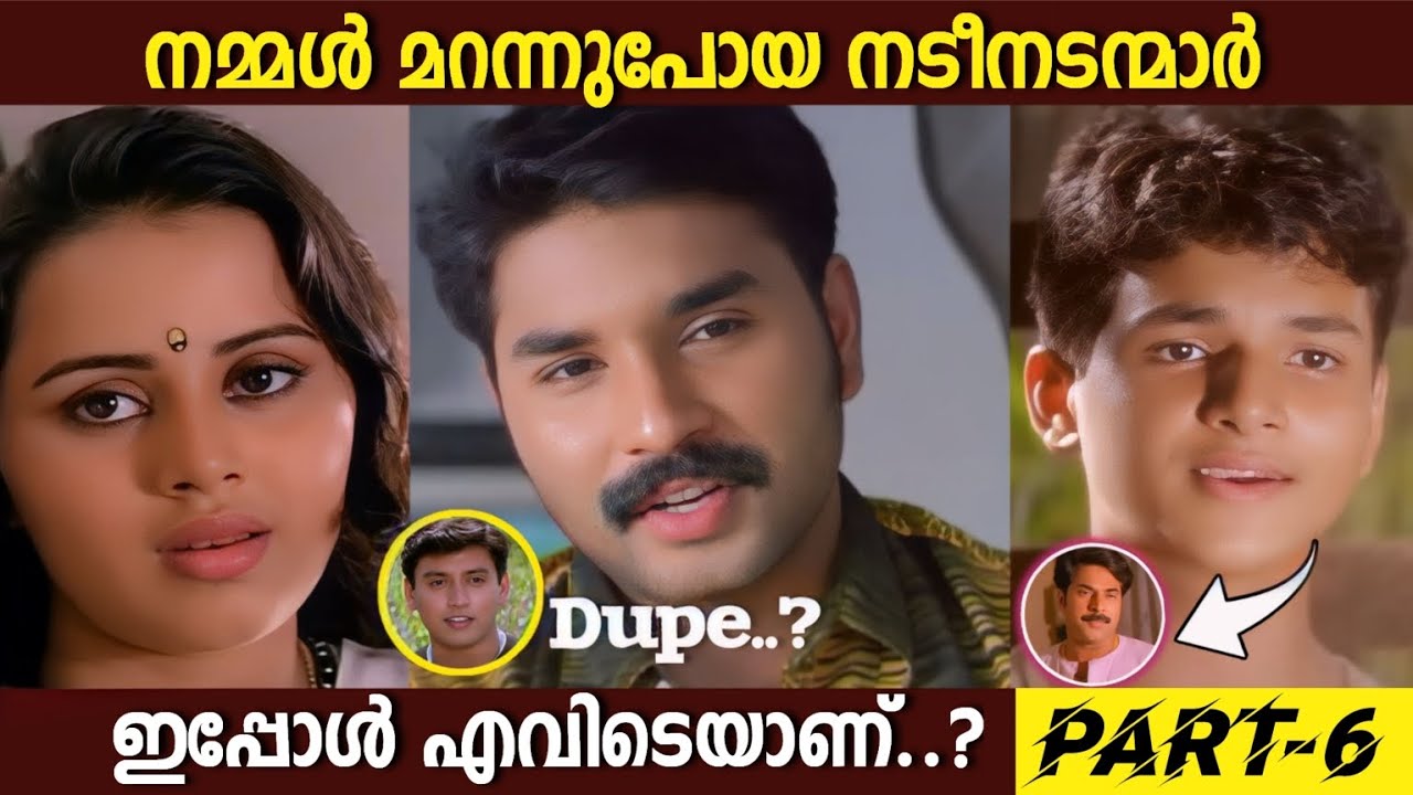 ഇവരെ നിങ്ങൾ ഓർക്കുന്നുണ്ടോ.?😳Part -6| Forgotten old Malayalam Actors Now| Boxoffice|Unknown Facts