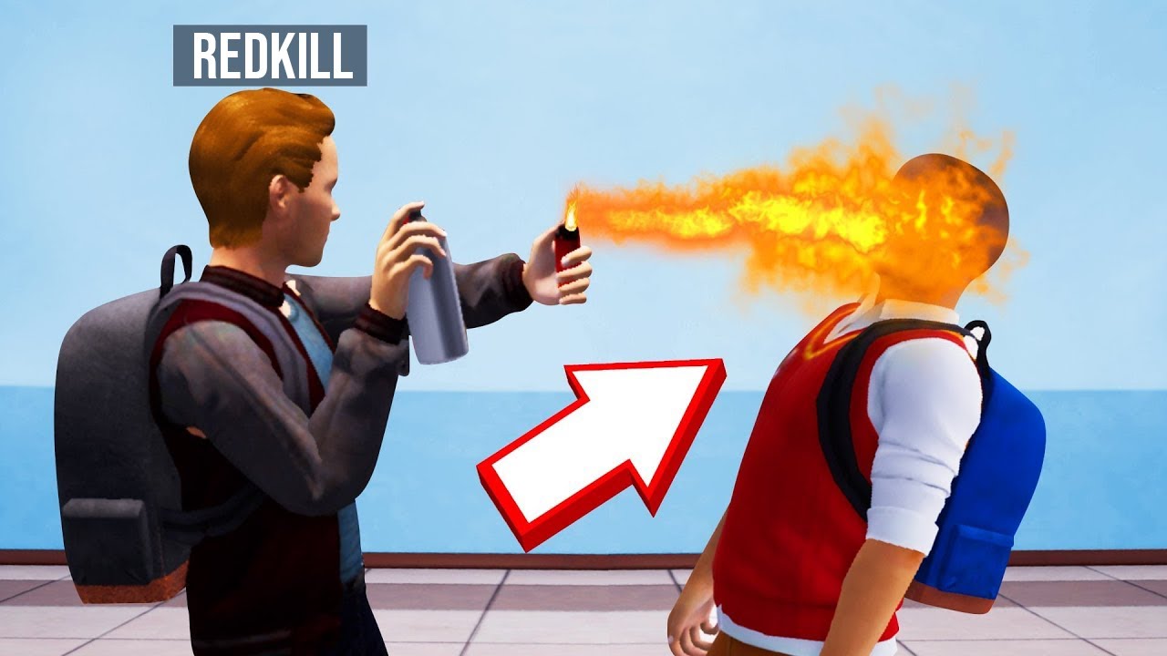 MON PROFESSEUR M'APPREND À VICTIMISER TOUTE L'ÉCOLE ! (Bad guy’s at school)