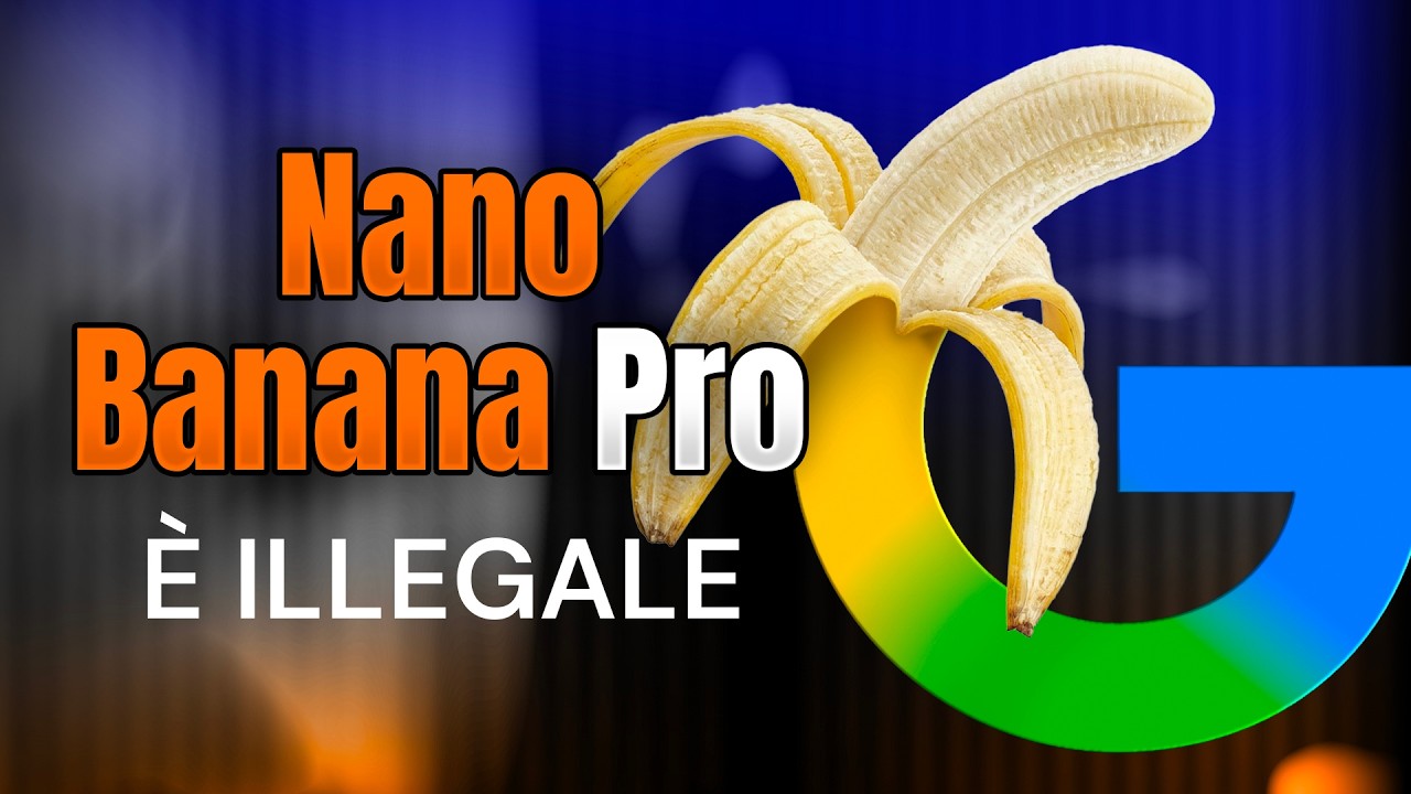 Nano Banana di Google ha appena UCCISO Photoshop... Proviamolo