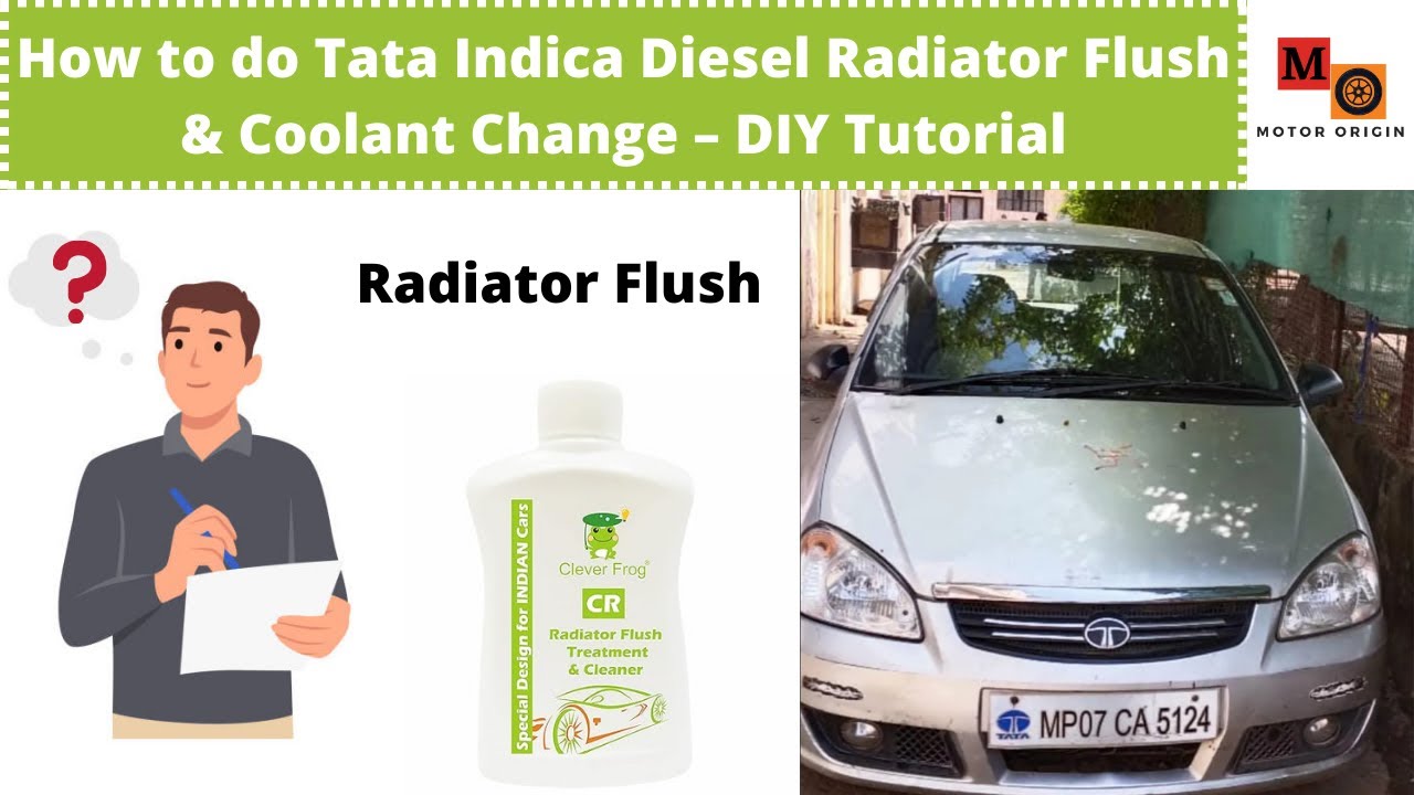 Tata Indica Diesel Radiator Flush & Coolant Change – DIY Tutorial #tata #tataindica