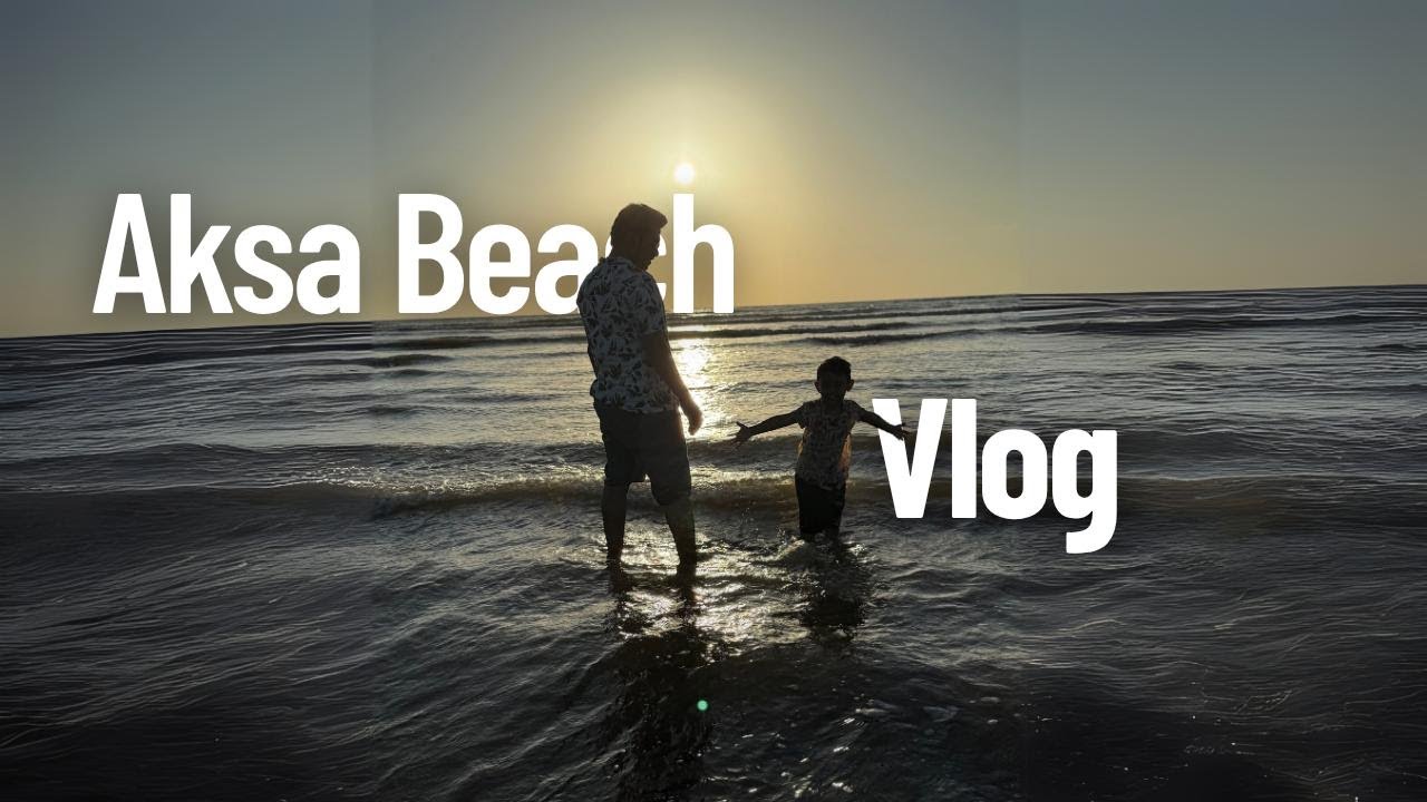 When Plans Failed, Aksa Beach Saved the Day🏖️ | Mumbai Diaries with The Great Indian Family 👨‍👩‍👦‍👦