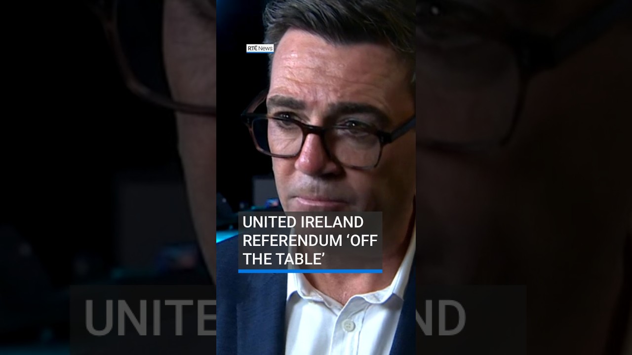 Референдум об объединении Ирландии &laquo;не рассматривается&raquo; | #RTENews #andyburnham