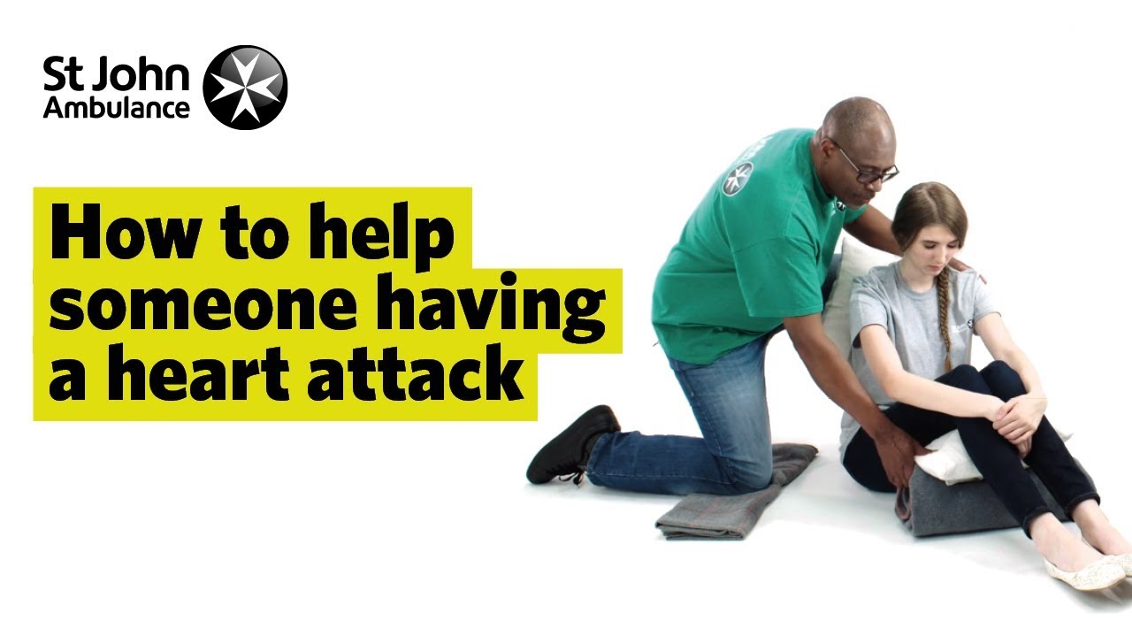 Heart Attack Symptoms & How to Treat a Heart Attack - First Aid Training - St John Ambulance