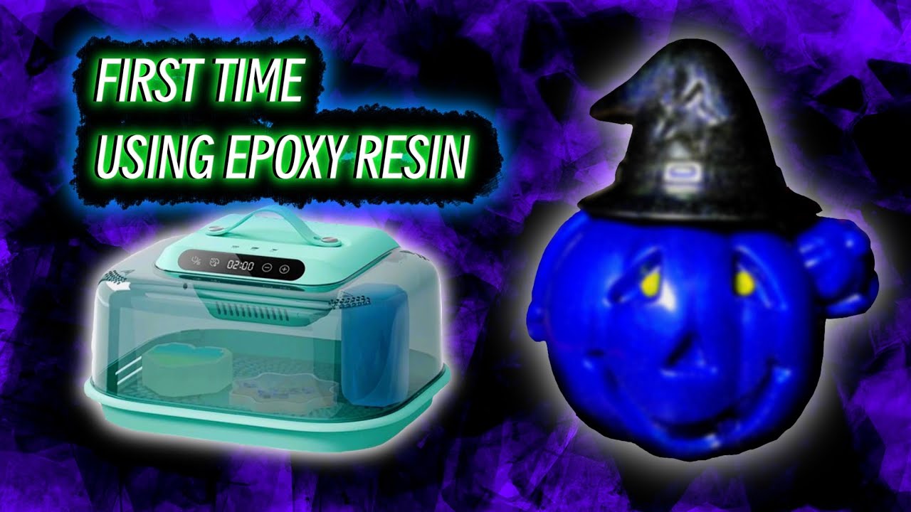 Trying Epoxy Resin for the First Time Ever with the @Resiners_Official G3 Curing Machine!