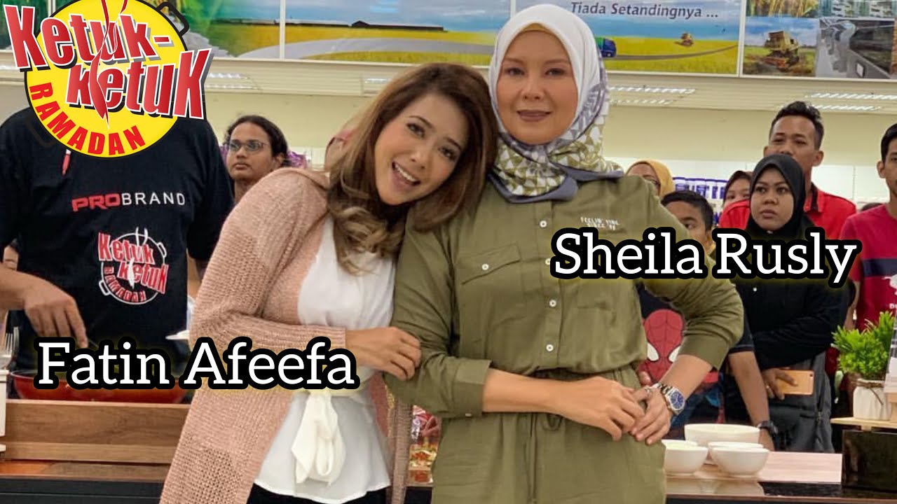 Fatin Afeefa dan Sheila Rusly Ketuk-Ketuk Ramadan 2019