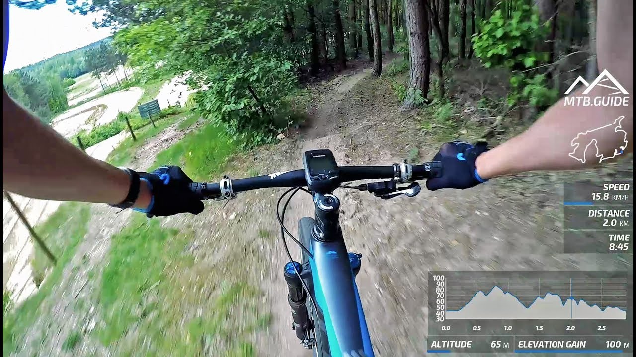Complete MTB route Rhenen Kwintelooyen