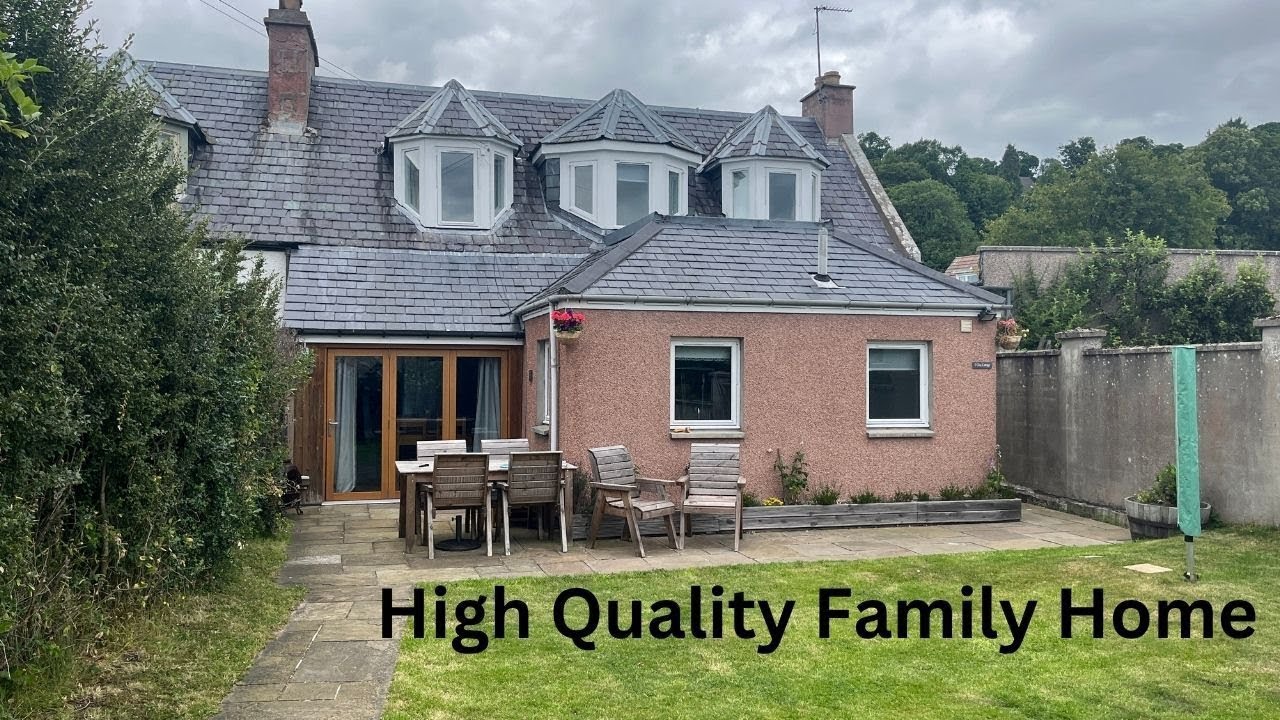 Family Home in Fortrose - Off The High Street- Secluded Location £275K