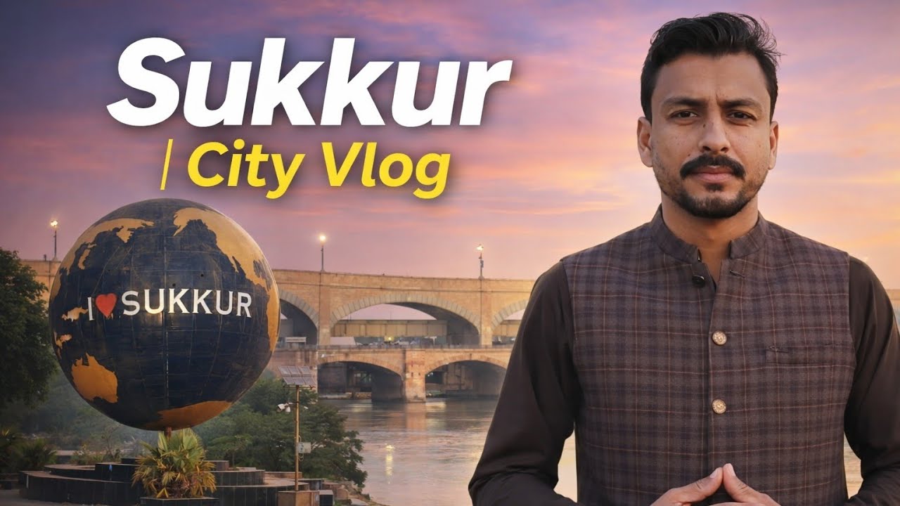 Exploring Sukkur | Indus River | Barrage & Historical Walls |